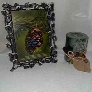 New frame and candle